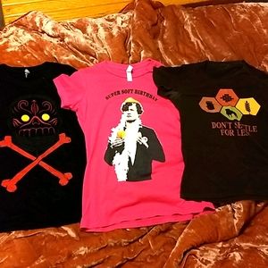 NERDY T bundle (Venture Bros, Letterkenny, Catan)